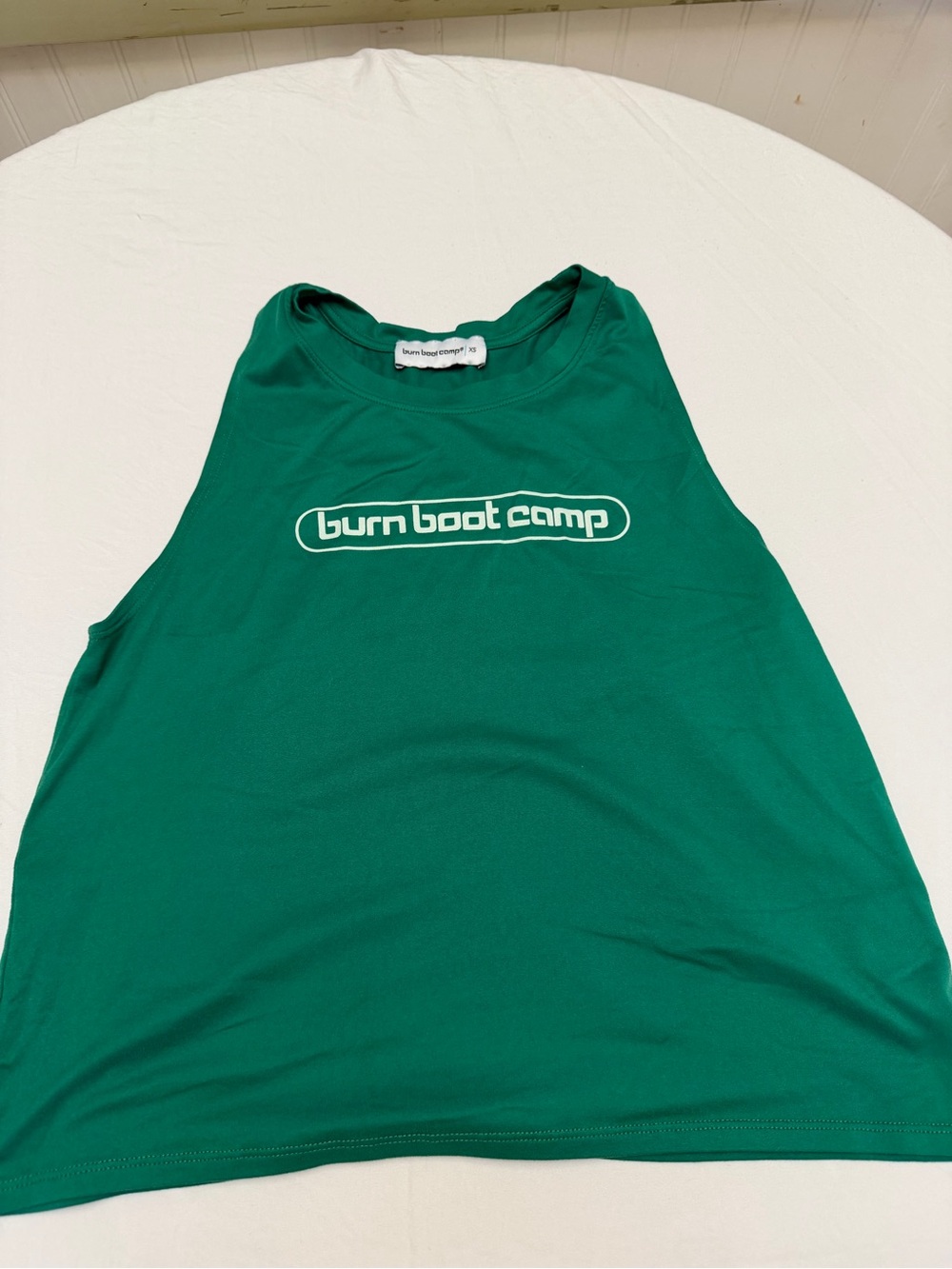 Burn Boot Camp Women's Emerald Logo Muscle Tank